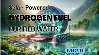 Tenaga Surya Ubah Air Terpolusi Jadi Bahan Bakar Hidrogen & Air Minum
