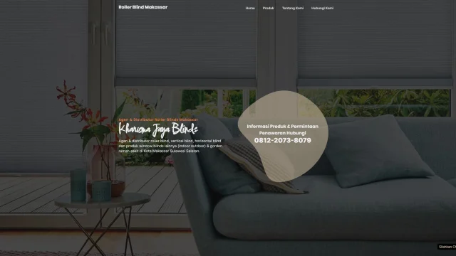 Roller Blinds Makassar