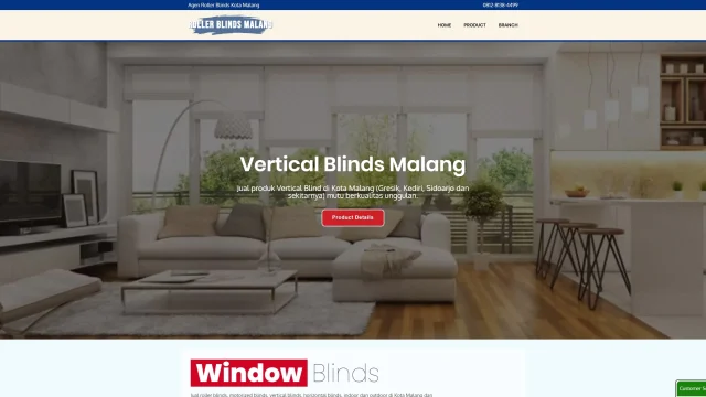 Roller Blinds Malang
