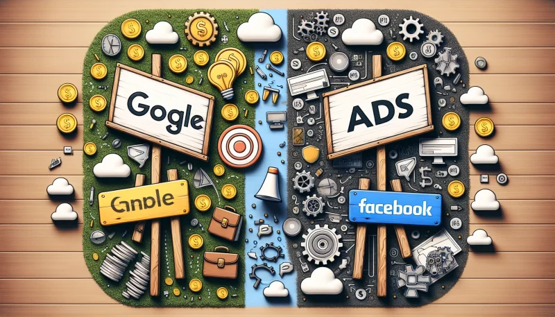 Generated featured image Google Ads vs Facebook Ads Pilih Mana untuk Bisnismu?