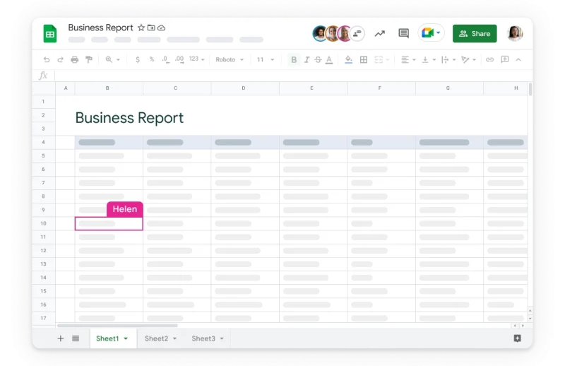 Google-Spreadsheet-Editor-Spreadsheet-Online-Google-Workspace Tutorial Cara Membuat Form di WordPress Whatsapp Google Sheet