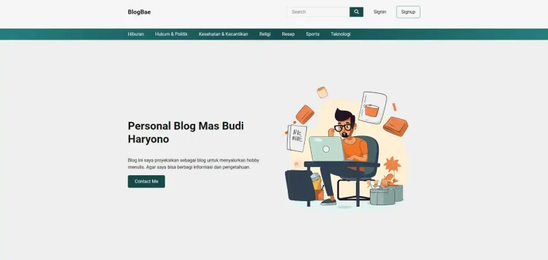 blogbae Blogbae WordPress Theme for Personal Blog