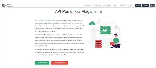 Unggulan API Check-Plagiarism.co